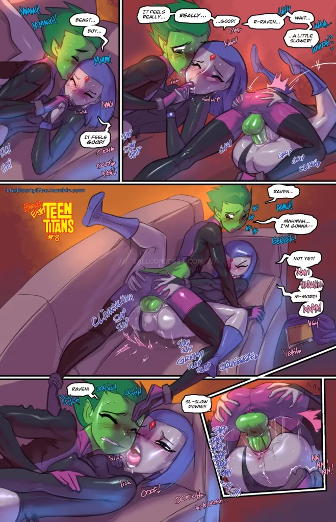 Watch porn comics — Barely eighteen titans 08 — by 1allcomics24.com