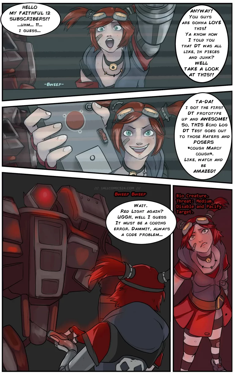 Watch porn comics — Borderlands comic gaige 01 — by 1allcomics24.com