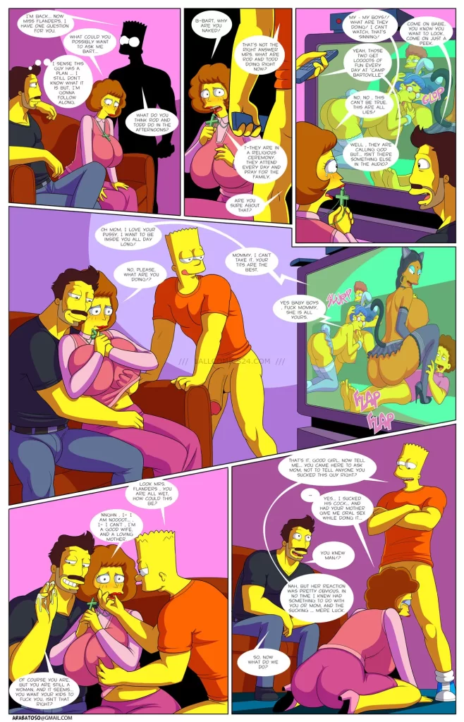 Watch porn comics — Darren's adventure or welcome to springfield 001 (35) — by 1allcomics24.com