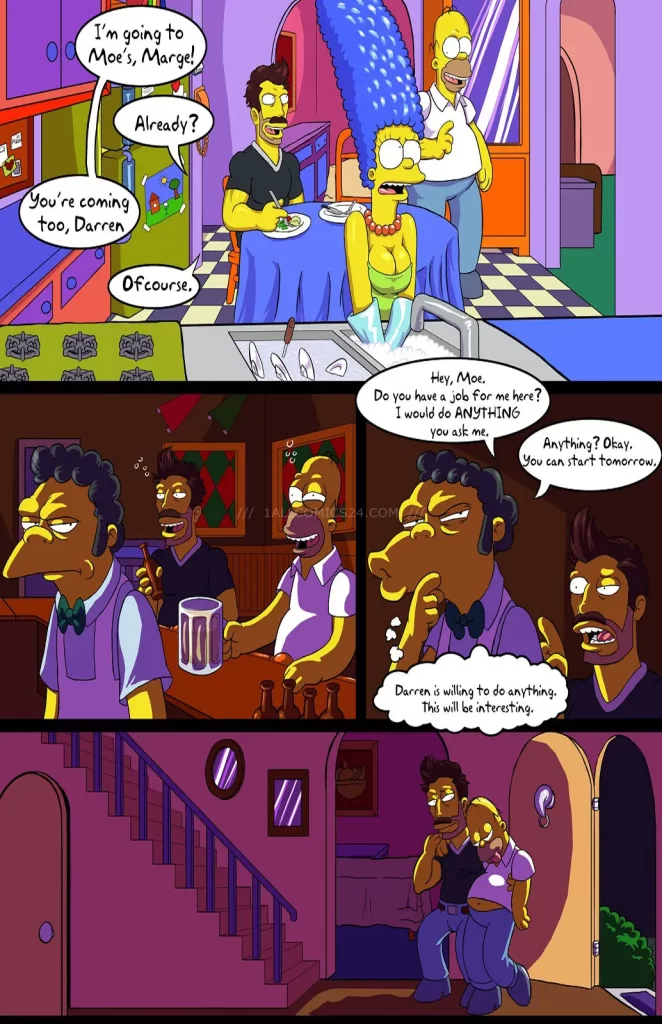 Watch porn comics — Darren's adventure or welcome to springfield 001 (6) — by 1allcomics24.com