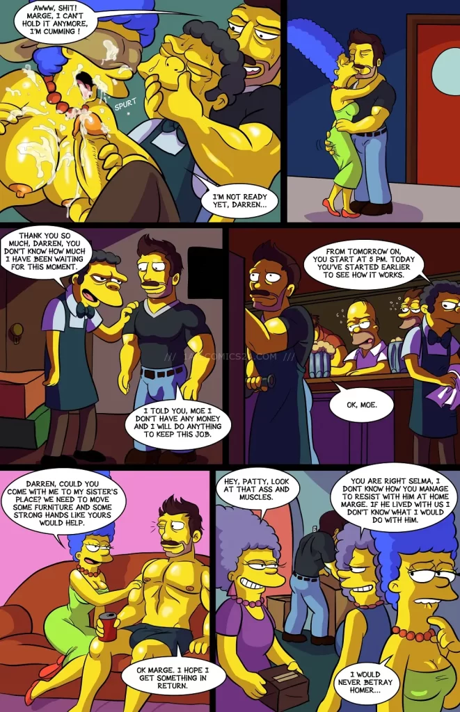 Watch porn comics — Darren's adventure or welcome to springfield 001 (8) — by 1allcomics24.com