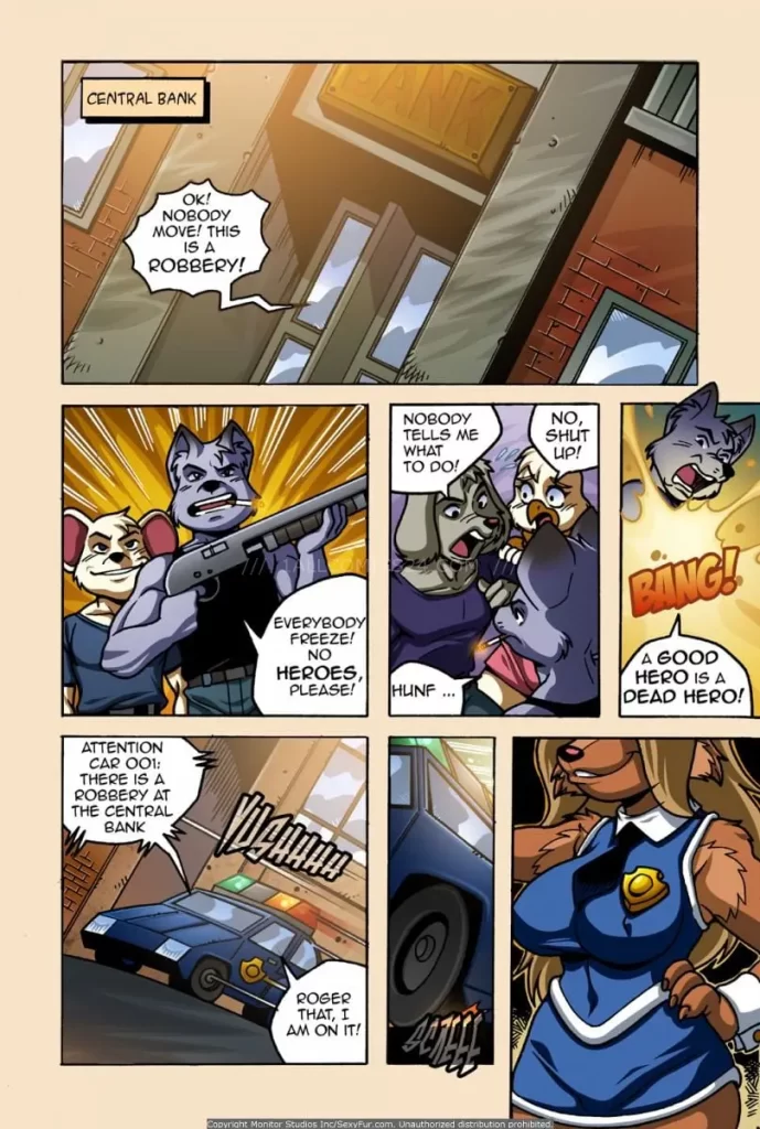 Watch porn comics — Dixie bank 01 — by 1allcomics24.com