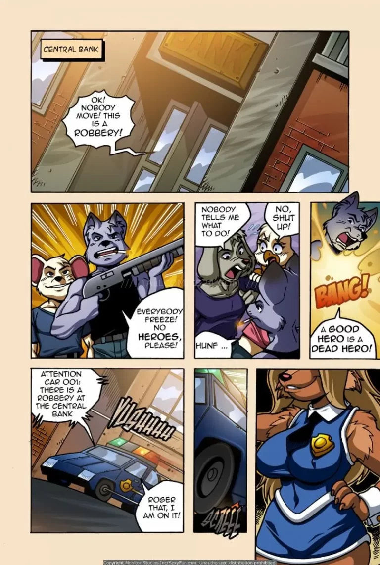 Watch porn comics — Dixie bank 01 — by 1allcomics24.com