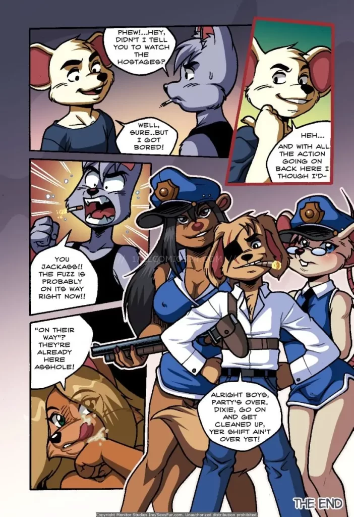 Watch porn comics — Dixie bank 09 — by 1allcomics24.com
