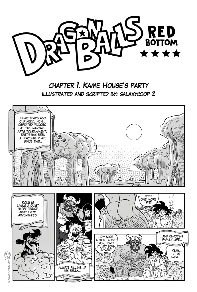 Watch porn comics — Dragonballs red bottom 1 03 — by 1allcomics24.com