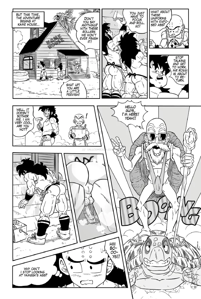 Watch porn comics — Dragonballs red bottom 1 04 — by 1allcomics24.com