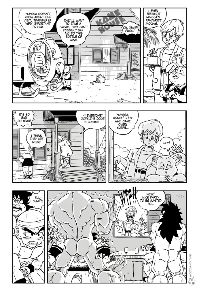 Watch porn comics — Dragonballs red bottom 1 18 — by 1allcomics24.com