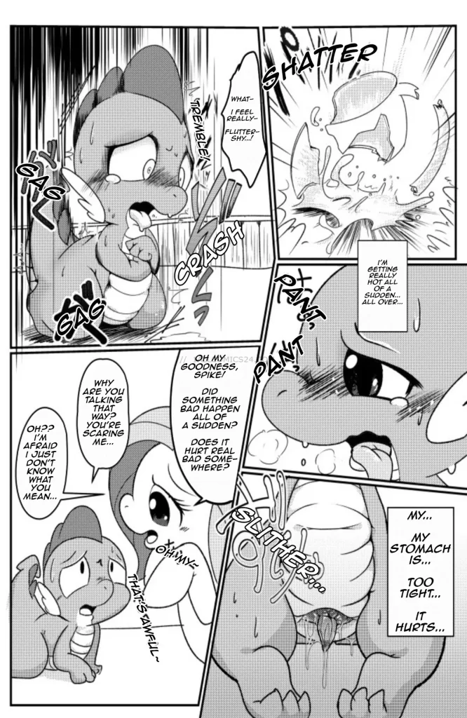 Watch porn comics — Dragonshy 09 — by 1allcomics24.com