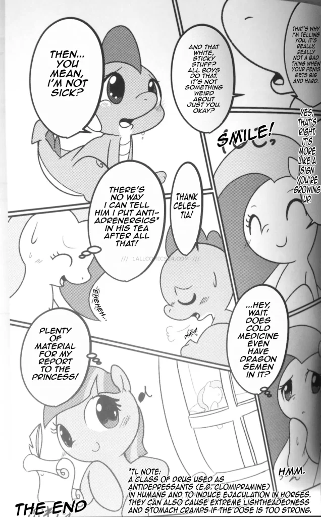 Watch porn comics — Dragonshy 19 — by 1allcomics24.com