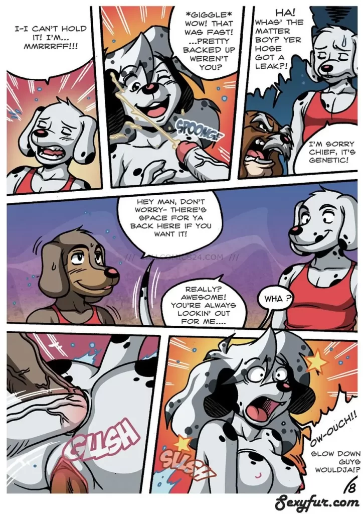 Watch porn comics — Firefighters 08 — by 1allcomics24.com