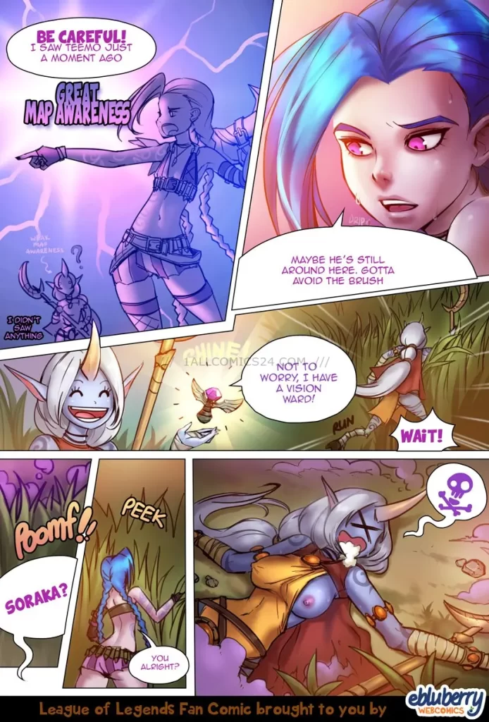 Watch porn comics — Jinx x teemo 02 — by 1allcomics24.com