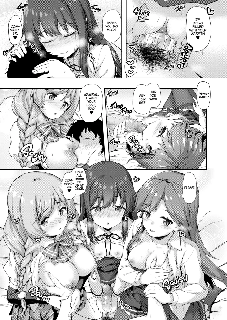 Watch porn comics — Kantai collection 3 4 16 — by 1allcomics24.com
