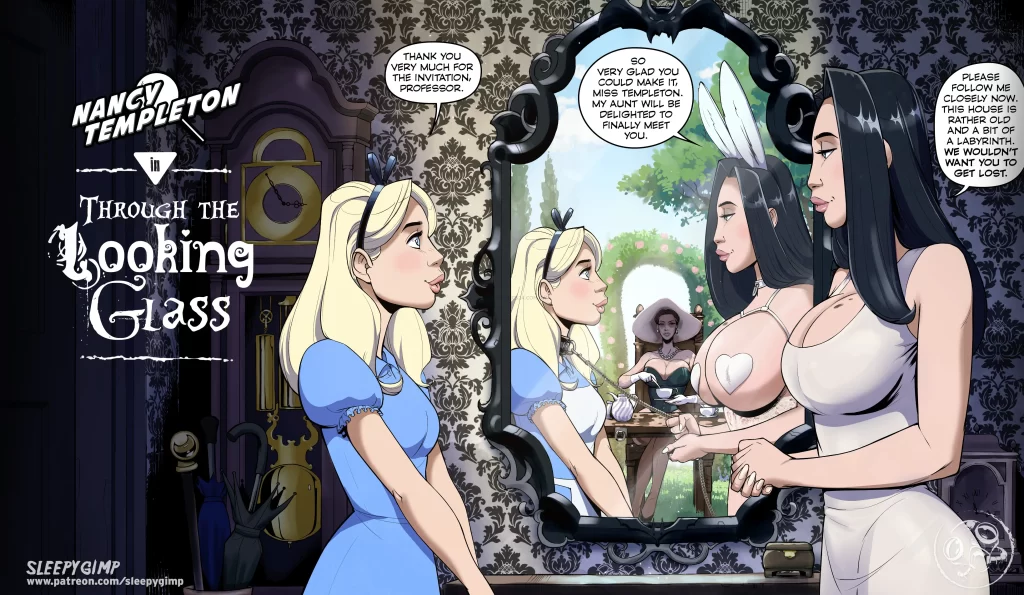 Watch porn comics — Nancy templeton through the looking glass 04 — by 1allcomics24.com