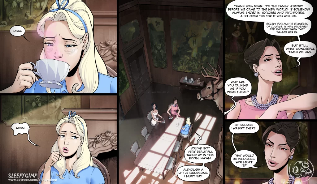 Watch porn comics — Nancy templeton through the looking glass 08 — by 1allcomics24.com