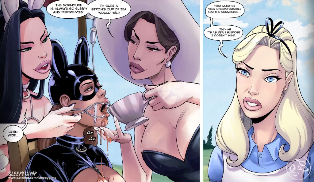 Watch porn comics — Nancy templeton through the looking glass 14 — by 1allcomics24.com