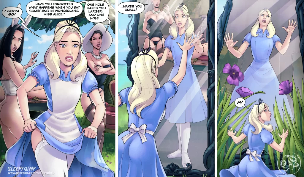 Watch porn comics — Nancy templeton through the looking glass 29 — by 1allcomics24.com