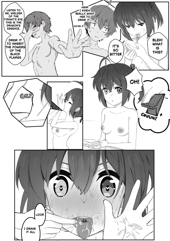 Watch porn comics — Rikka's surprise attack 01 (20) — by 1allcomics24.com