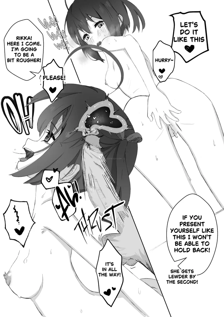 Watch porn comics — Rikka's surprise attack 01 (24) — by 1allcomics24.com