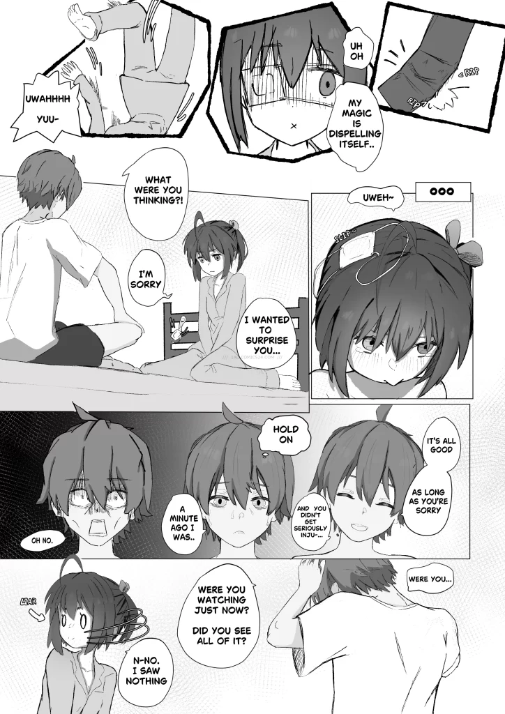 Watch porn comics — Rikka's surprise attack 01 (6) — by 1allcomics24.com