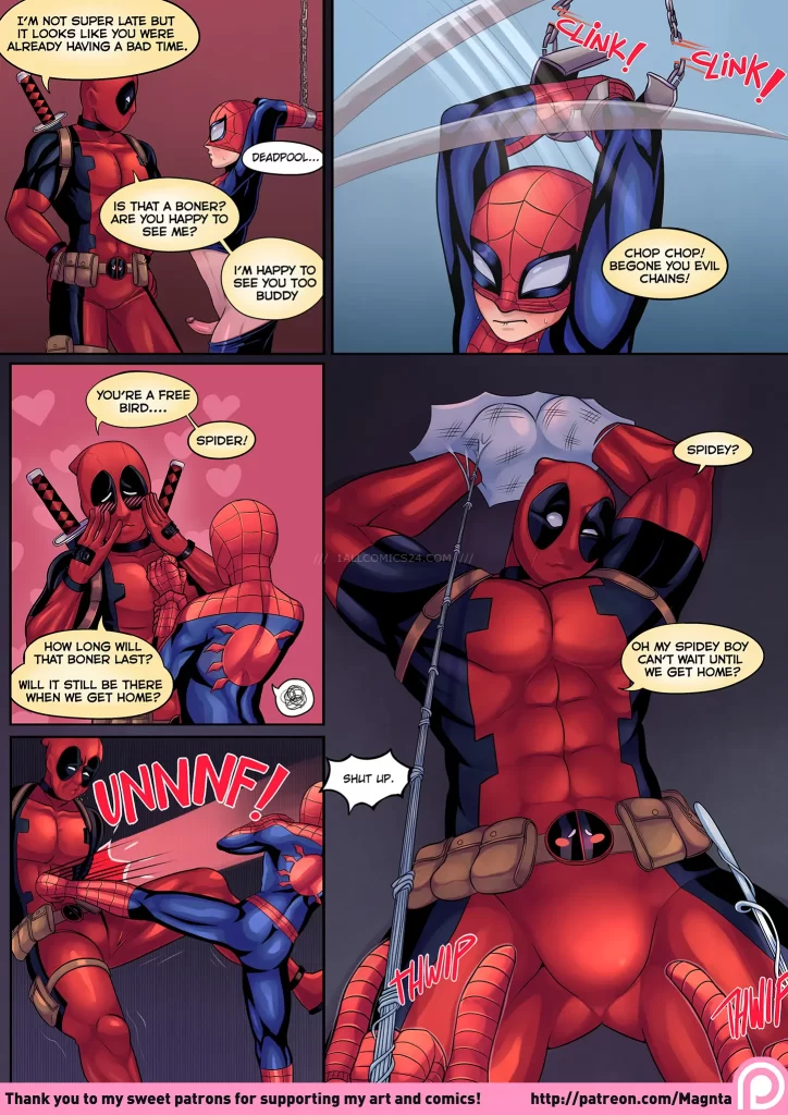 Watch porn comics — Spider man rescued 04 — by 1allcomics24.com