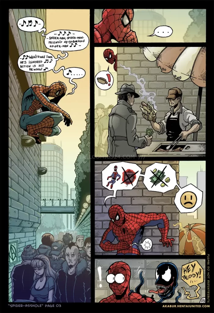 Watch porn comics — Spider man xxx a porn parody 04 — by 1allcomics24.com