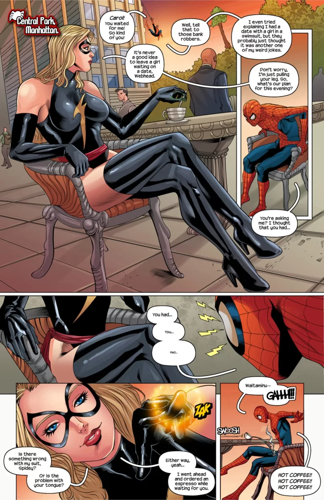 Watch porn comics — The amazing spiderman & ms. marvel 02 — by 1allcomics24.com