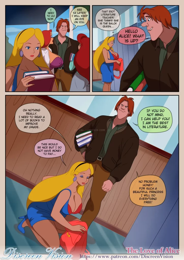 Watch porn comics — The love of alice 03 — by 1allcomics24.com