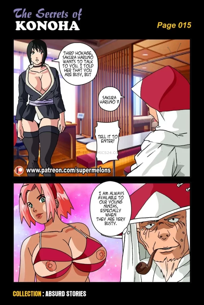 Watch porn comics — The secrets of konoha 16 — by 1allcomics24.com