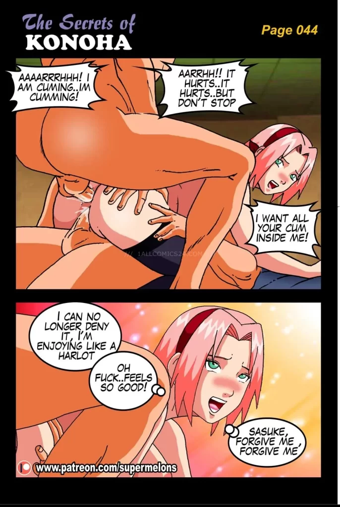 Watch porn comics — The secrets of konoha 45 — by 1allcomics24.com