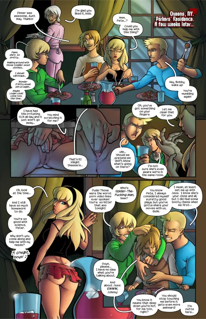 Watch porn comics — Ultimate spider man xxx 11 02 — by 1allcomics24.com