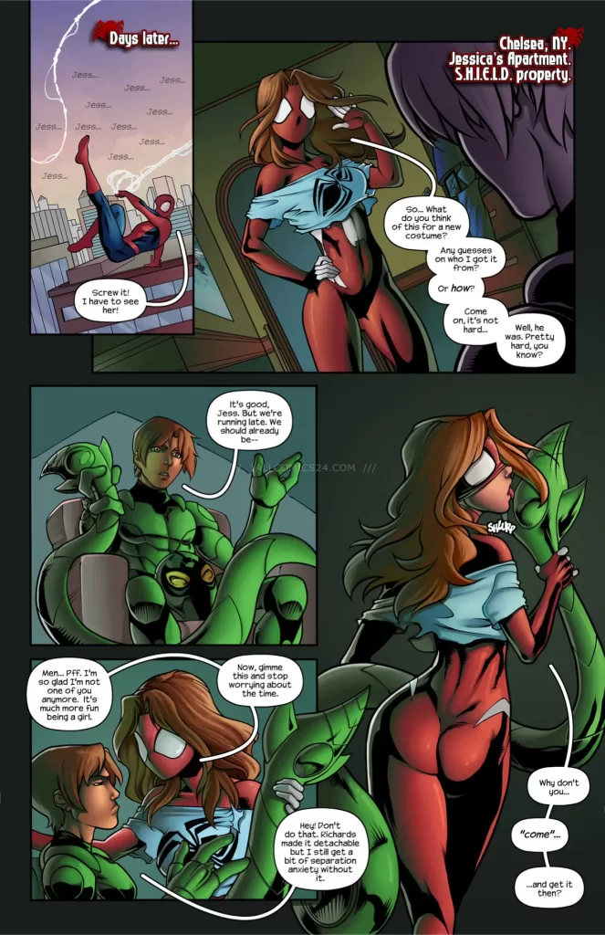 Watch porn comics — Ultimate spider man xxx 11 04 — by 1allcomics24.com