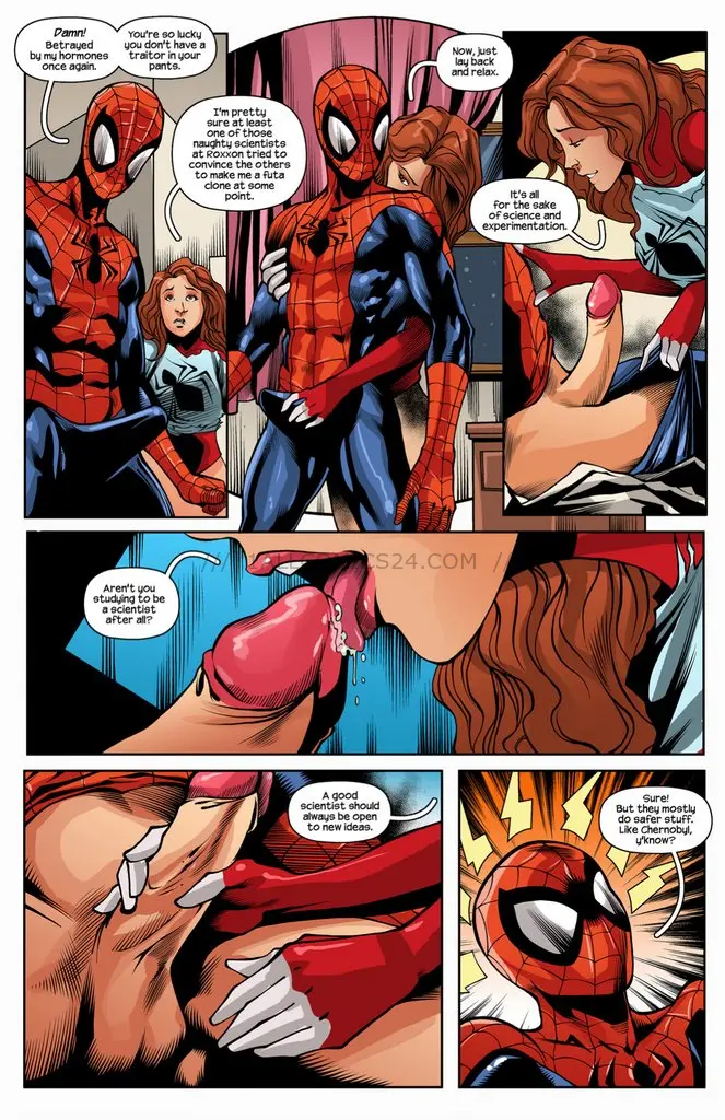 Watch porn comics — Ultimate spider man xxx 12 spidercest 05 — by 1allcomics24.com