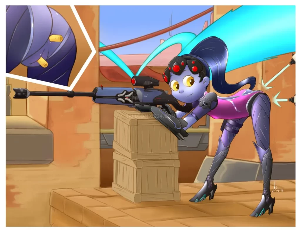 Watch porn comics — Widowmaker r34 034 — by 1allcomics24.com