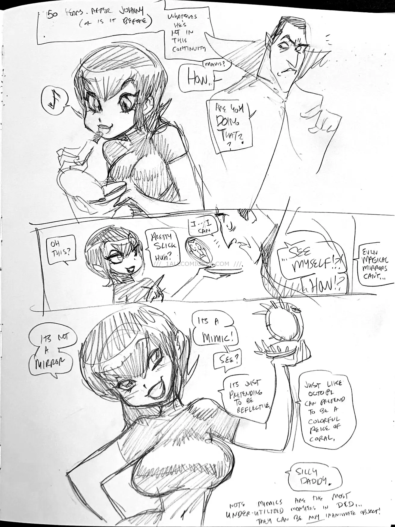 Booty Doc Goof-Off: Mavis x Alucard