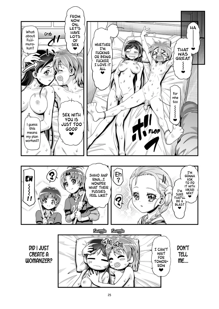 Watch porn comics — Futari wa precure 24 — by 1allcomics24.com