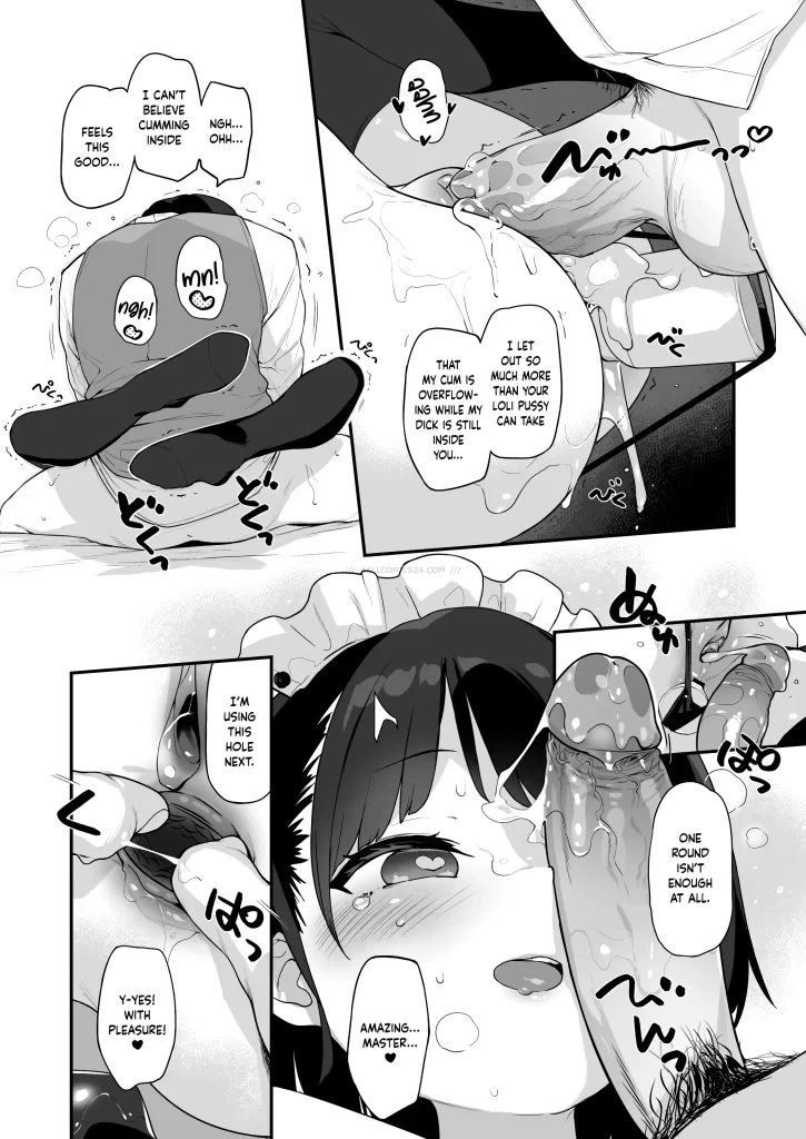 Watch porn comics — Komomo is a loli maid cum dump with all holes only for her master 45 — by 1allcomics24.com