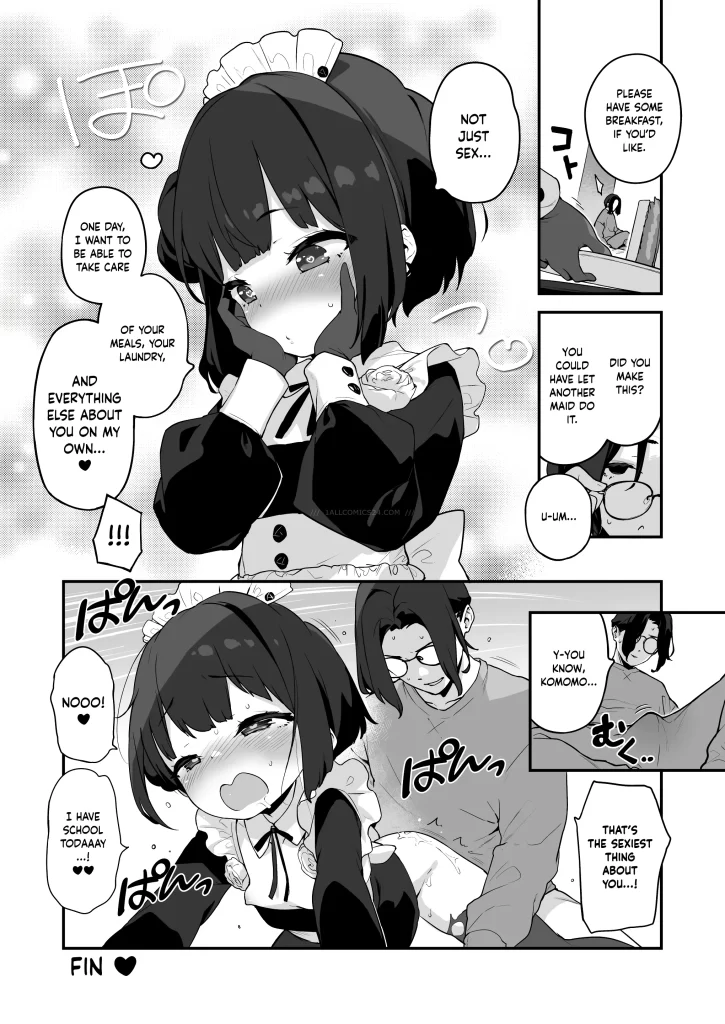 Watch porn comics — Komomo is a loli maid cum dump with all holes only for her master 55 — by 1allcomics24.com