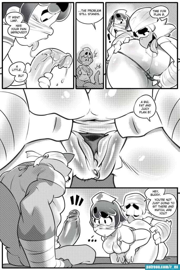 Watch porn comics — Lora nurse for the day 12 — by 1allcomics24.com