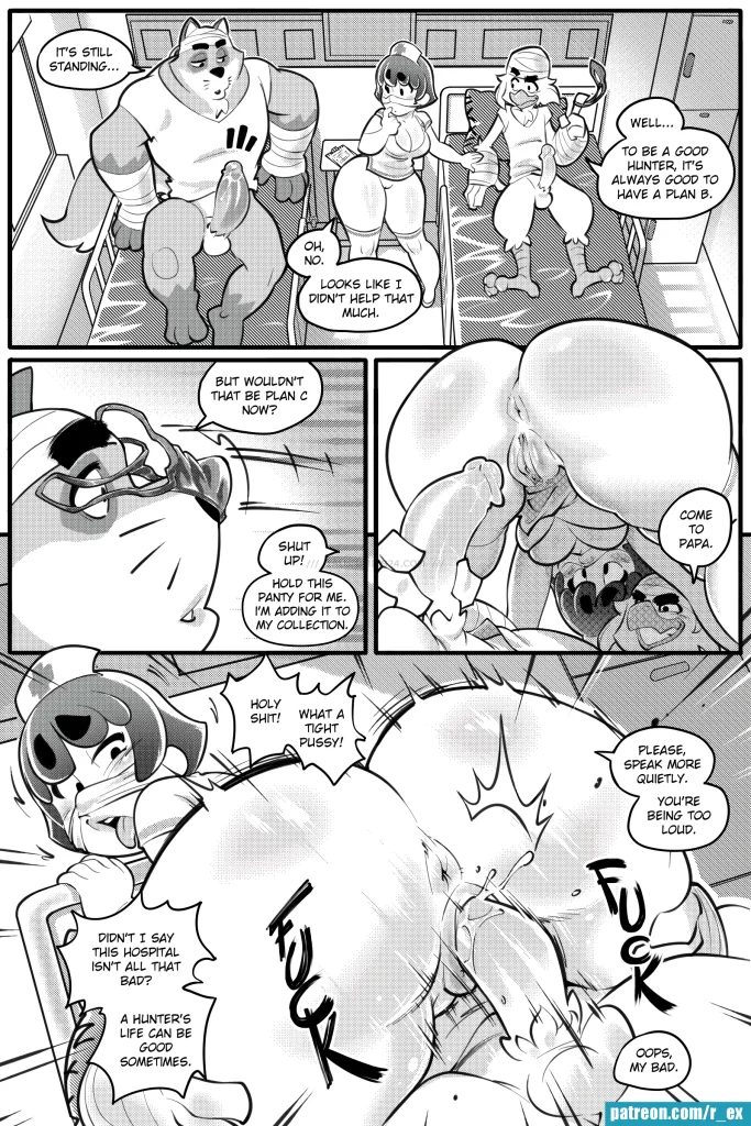 Watch porn comics — Lora nurse for the day 14 — by 1allcomics24.com