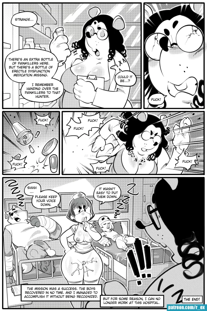 Watch porn comics — Lora nurse for the day 19 — by 1allcomics24.com