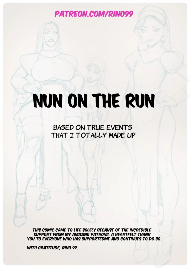 Watch porn comics — Nun on the run 06 — by 1allcomics24.com