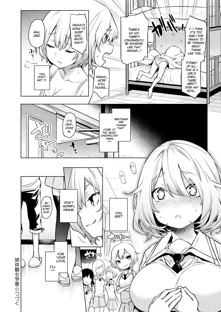 Watch porn comics — Older sister experience the girls' dormitory 0308 — by 1allcomics24.com