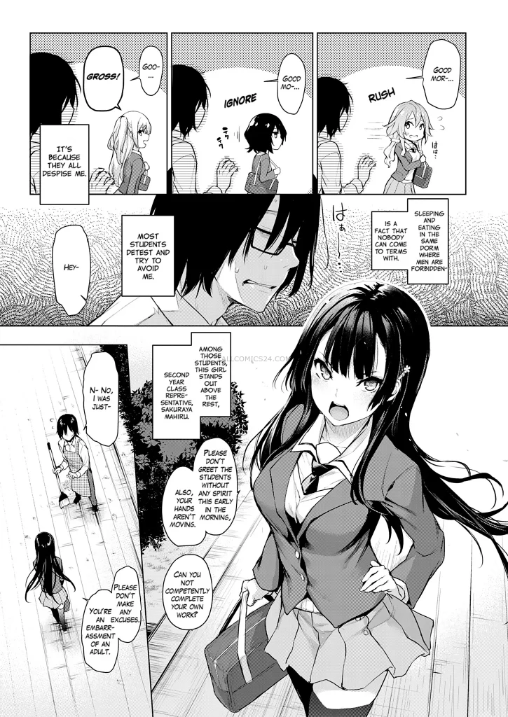 Watch porn comics — Older sister experience the girls' dormitory 02 (3) — by 1allcomics24.com