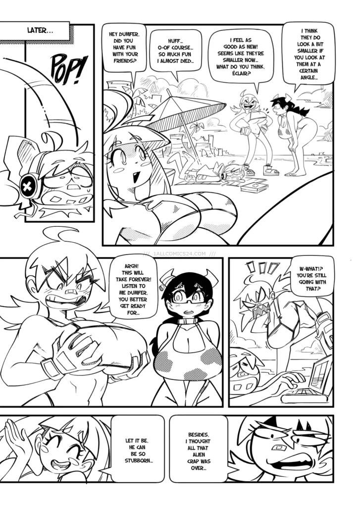 Watch porn comics — Skarpworld 17 the milkfather 18 — by 1allcomics24.com