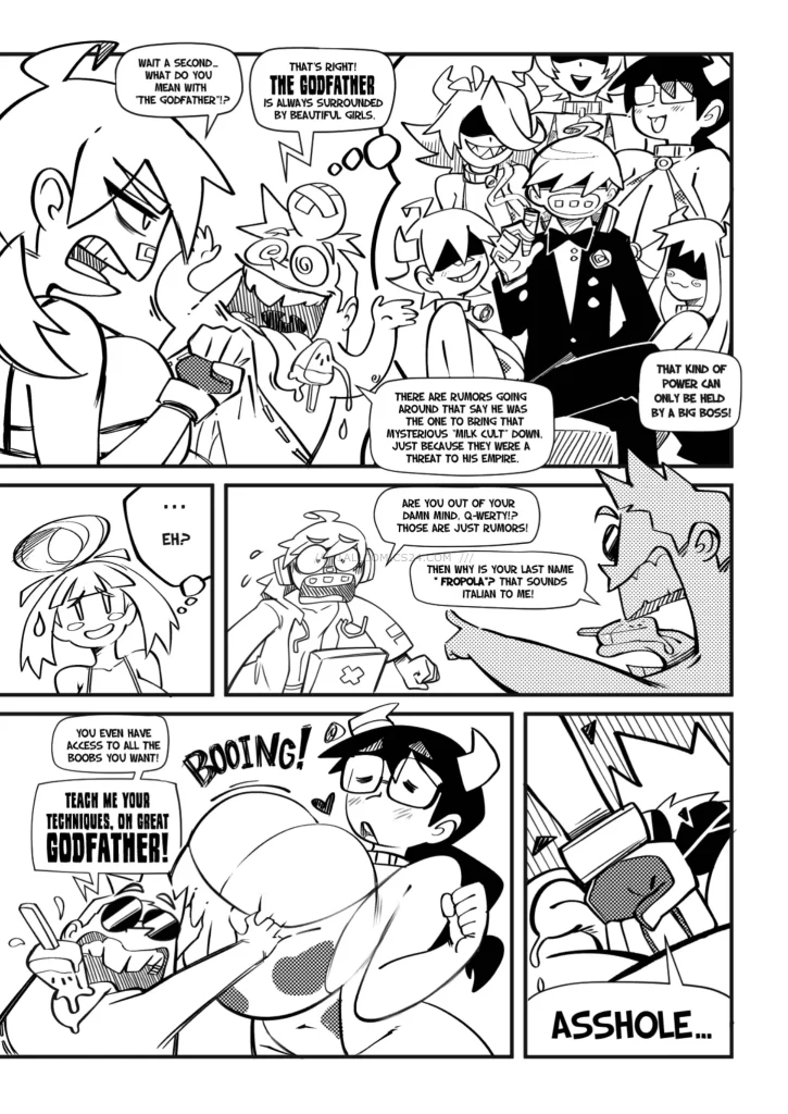 Watch porn comics — Skarpworld 17 the milkfather 20 — by 1allcomics24.com