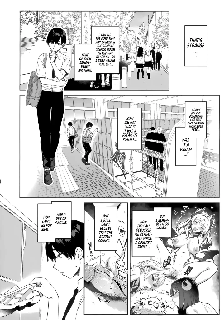 Watch porn comics — Succubus student council milking club 19 — by 1allcomics24.com