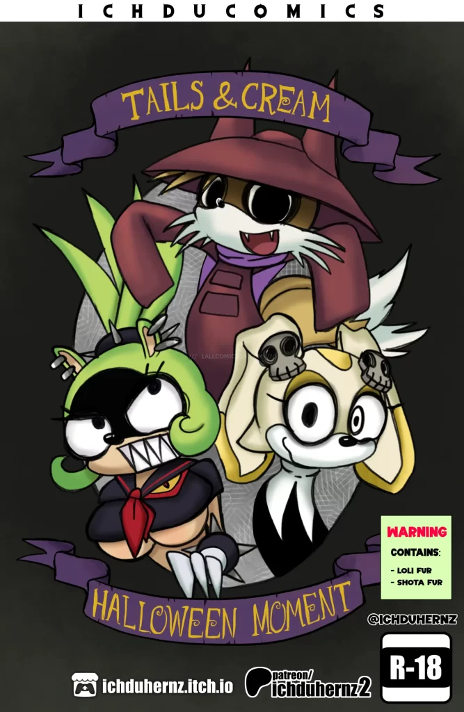 Watch porn comics — Tails and cream halloween moment 01 — by 1allcomics24.com