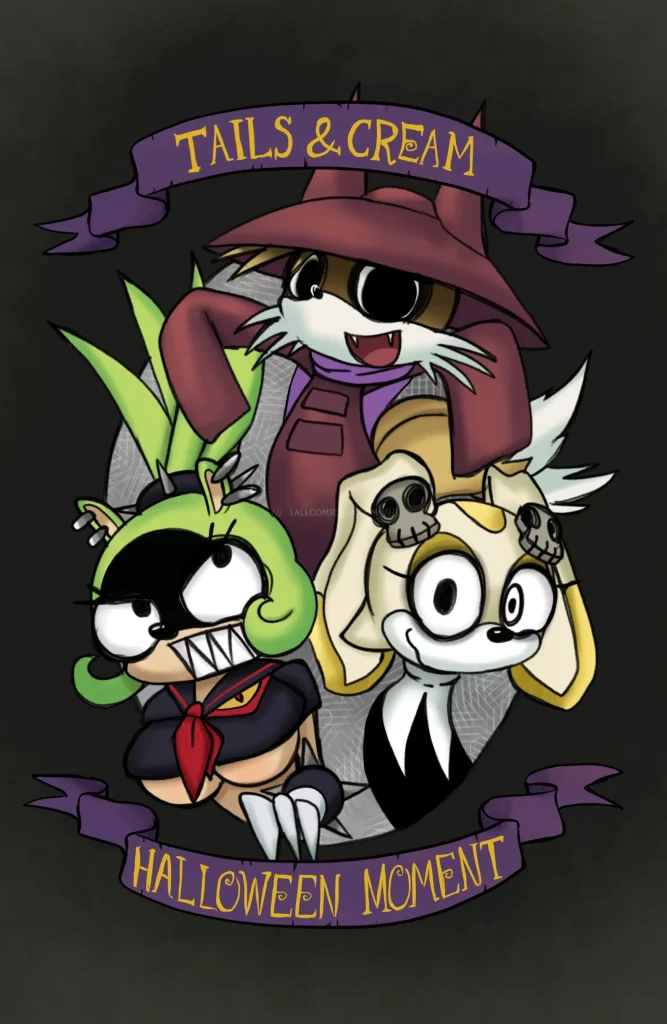 Watch porn comics — Tails and cream halloween moment 02 — by 1allcomics24.com