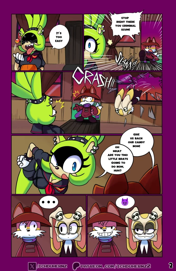 Watch porn comics — Tails and cream halloween moment 04 — by 1allcomics24.com
