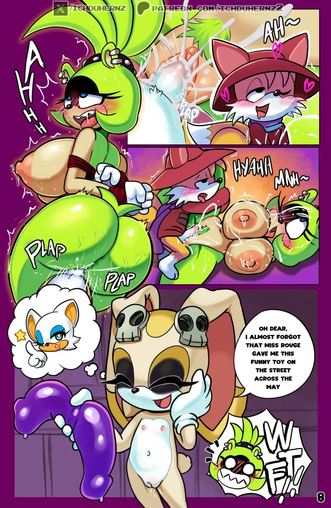 Watch porn comics — Tails and cream halloween moment 10 — by 1allcomics24.com